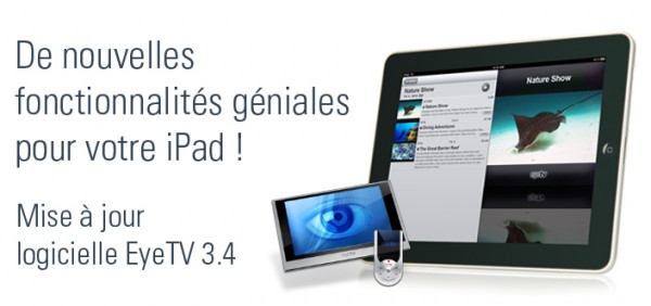 EyeTV, la télévision sur iPad 