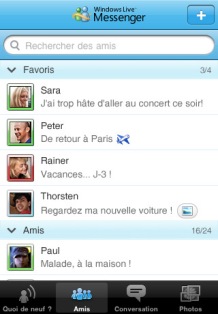 Windows Live Messenger iPad